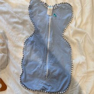 Love to Dream Dusty Blue Swaddle